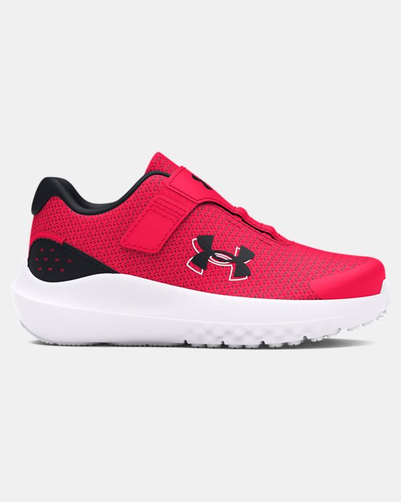 Chłopięce buty do biegania Infant UA Surge 4 AC, Red, pdpMainDesktop image number 0
